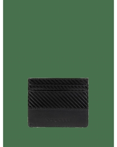 Кожаная визитница модель «Комета» - RFID-блокировка, черный Bugatti