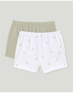 Рюкзак из двух леггинсов с коротким рукавом, зеленый Cotton juice