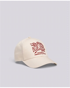 Кепка унисекс с вышитым логотипом и регулируемой пряжкой, цвет Crudo Replay