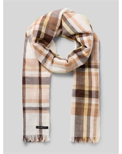 Шарф с бахромой Bugatti