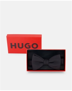 Галстук-бабочка мужской, чёрный Hugo
