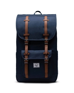 30 л синий экологичный мужской рюкзак с чехлом для ноутбука, тёмно-синий Herschel