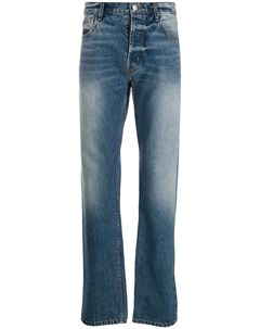 Nahmias джинсы прямого кроя с эффектом потертости 30 синий Nahmias