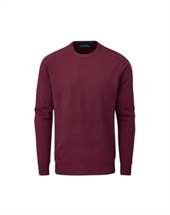 Пуловер с V-образным вырезом, цвет Burdeos Alan paine