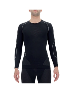 Evolutyon мужская термофутболка, черный/белый Uyn