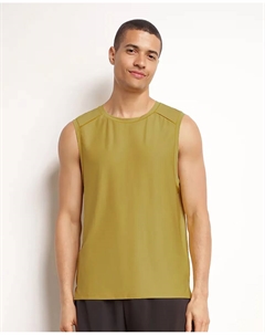 Мужская спортивная майка, жёлтый Dim