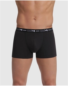 Набор из 3 боксеров из эластичного хлопка базового стиля, многоцветный Dim