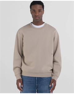 Мужской свитшот без капюшона, бежевый Replay