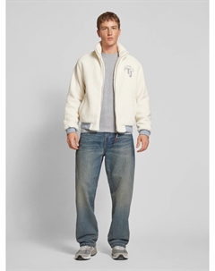 Куртка-бомбер из меха Тедди, кремовый Tommy jeans