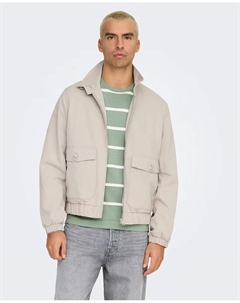 Мужская водолазка обычного кроя, серый Only & sons