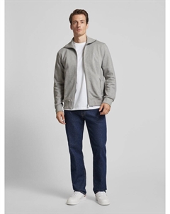 Спортивная куртка прямого кроя из чистого органического хлопка, светло-серый Marc o'polo