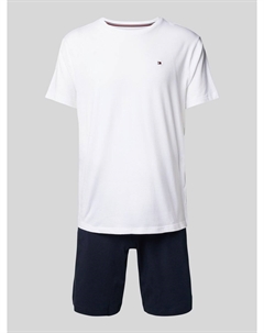 Пижама с круглым вырезом, черный Tommy hilfiger