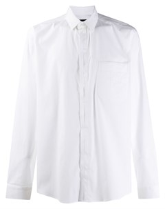 Les hommes рубашка с нагрудным карманом 52 белый Les hommes