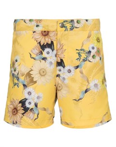Riz пляжные шорты с цветочным принтом buckler 32 желтый Riz