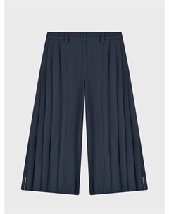 Синие брюки-кюлоты с плиссе по бокам Prairie saint petersburg