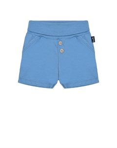 Синие трикотажные шорты Sanetta