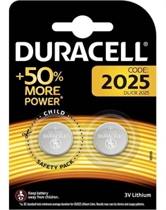 Батарейка Duracell CR2025 2 шт