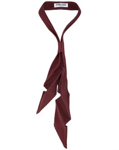 Асимметричный плиссированный галстук Homme plissé issey miyake