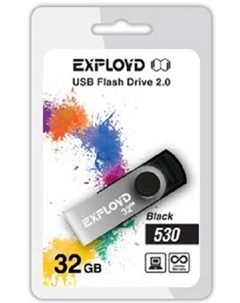 Накопитель USB 2.0 32GB 530 чёрный Exployd