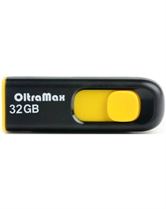 Накопитель USB 2.0 32GB OM-32GB-250-Yellow 250 жёлтый Oltramax