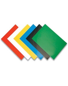 Обложка FS-53783 для переплёта A4 Chromolux, 250г/кв.м, красный, 100 шт. Fellowes