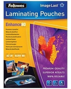Пленка FS-53964 для ламинирования A3, 80 мкм, 25 шт. Fellowes