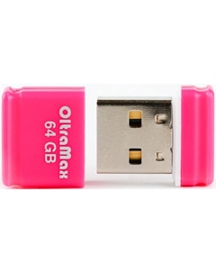 Накопитель USB 2.0 64GB OM-64GB-50-Pink 50 розовый Oltramax