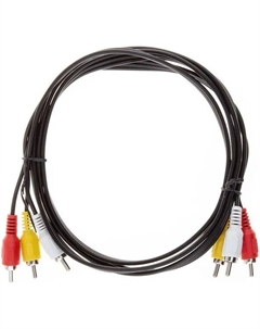 Кабель VAV7150-3M соединительный 3xRCA (M)=>3xRCA (M), 3м Vcom