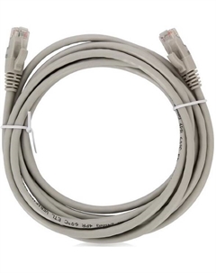 Шнур DR-201070 коммутационный U/UTP Cat 6 LSZH 7 м, серый Datarex