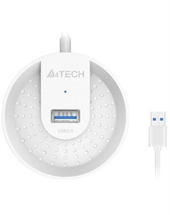 Разветвитель HUB-30 4*USB 3.0, белый (1874613) A4tech