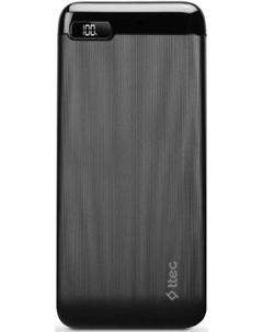 Аккумулятор внешний TTEC PowerSlim LCD 2BB184S 20000mAh, цвет: черный Ttec