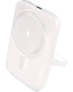 Аккумулятор внешний портативный TTEC ReCharger Pro M 2BB221B 10000mAh, PD 20W, c подставкой, цвет: белый Ttec