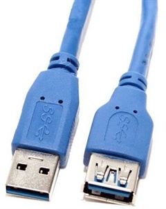 Кабель интерфейсный USB 3.0 ACU302-1.8M удлинительный A(М)/A(F), 1.8m Aopen/qust