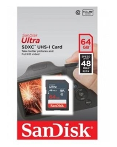 Карта памяти 64GB SDSDUNR-064G-GN3IN SDXC UHS-I Sandisk