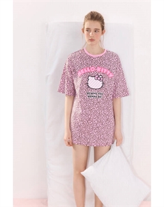 Платье-футболка домашнее с принтом Befree
