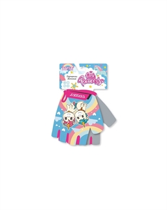 Перчатки велосипедные nw Little Princess, детские, короткие пальцы, антискользящие, GL-TX-PRINCESS-6XS-0 (Размер: 7XS) Trix