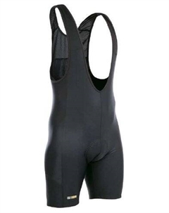 Велошорты AS-7 Blk w/braces, с лямками, с памперсом, черные, мужские, 8-7099919 (Размер: M. Цвет: черный ) Author