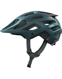 Велошлем MTB MOVENTOR 2.0 с регулировкой, 19 отверстий, сетка от насекомых, синий, 05-0065497 (Размер: M (54-58см) ) Abus