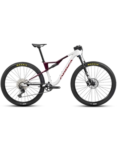 Велосипед MTB (двухподвесный) OIZ H30, 27.5", 2023, N232 (Размер: M, Цвет: Белый/бордовый) Orbea