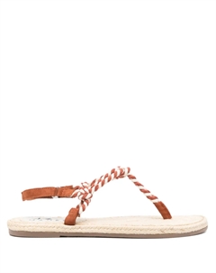 Замшевые шлепанцы Manebi, нейтральный