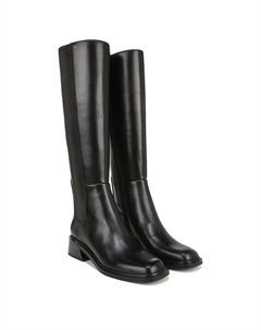 Сапоги Giselle с широким голенищем и коленями, черный Franco sarto