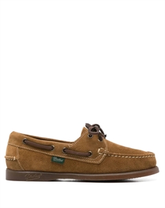 Замшевые топсайдеры, коричневый Paraboot