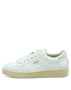 Низкие кеды из кожи Prepla, белый Gant