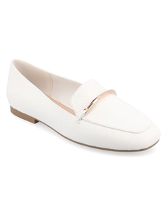 Широкие мокасины Wrenn, белый Journee