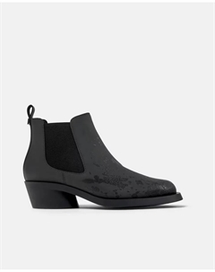 Bonnie женские кожаные ботильоны, серый Camper