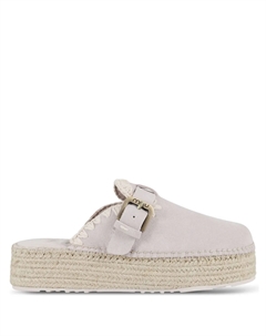 Замшевые тапочки, серый Mou