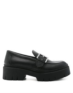 Мокасины с пряжками, черный Hugo