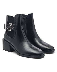 Женские ботильоны Taytum на блочном каблуке, черный Steve madden