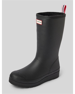 Резиновые сапоги с этикеткой, модель «PLAY TALL», черный Hunter