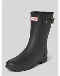 Резиновые сапоги с этикеткой, черный Hunter